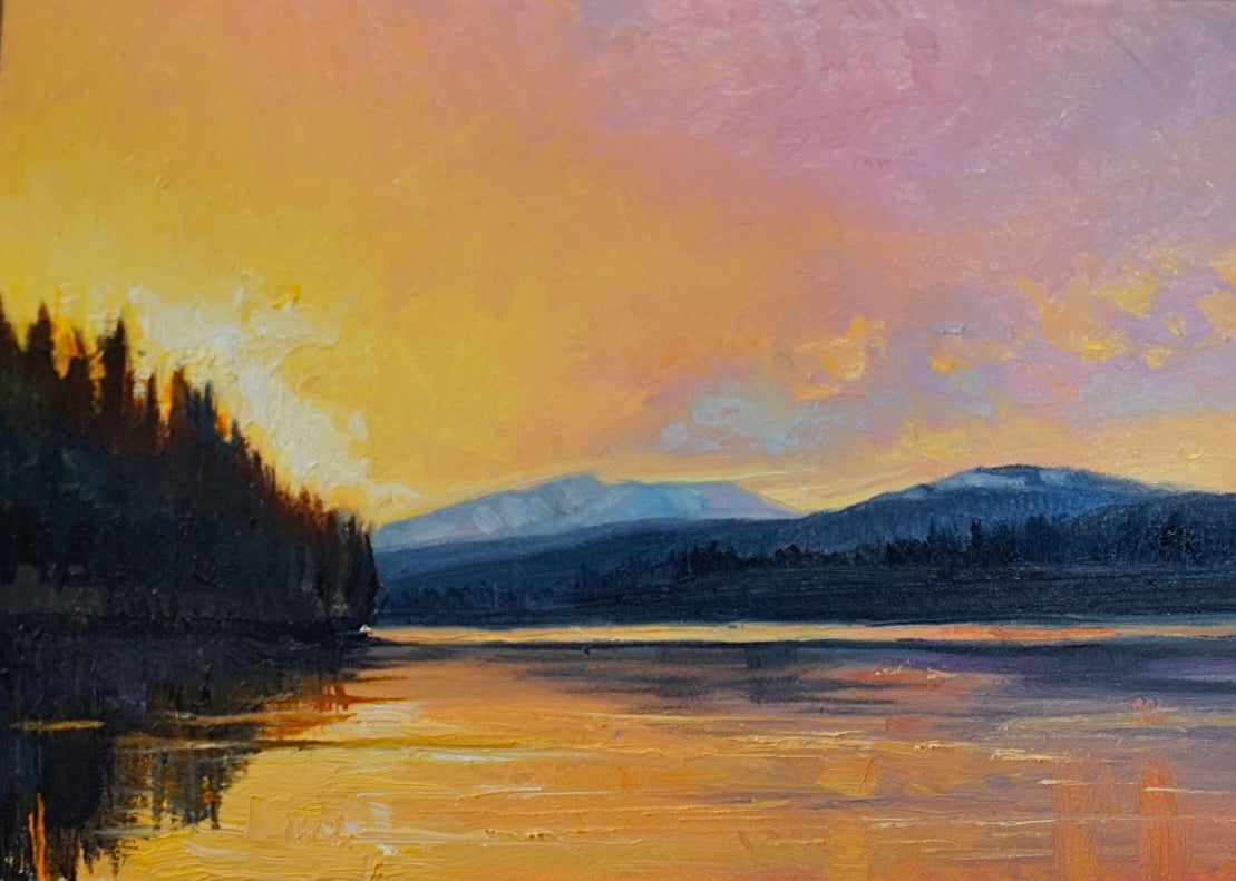 Island Park Sunset Study